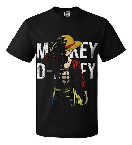 Playeras Camiseta Monkey D. Luffy One Piece Anime + Envio Gt