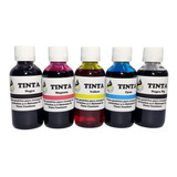 Tintas Compatibles Con Canon Ip7210, 5 Colores De 125 Ml C/u