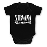 Mameluco Nevermind Nirvana Body Bebe Rock Grunge