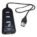 Hub Usb 4 Portas Cabo 45cm Xc-bub-6 Pc Notebook