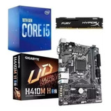 Kit Intel 10ª Geração I5 10400 + H410m-h + 8gb Ddr4 C/ Vídeo