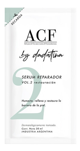 Acf By Dadatina Serum Reparador Refill Vol 2 Restauracion