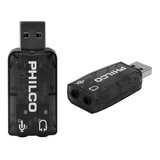 Tarjeta De Sonido Usb / Philco Au100