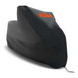 Funda Cubre Moto Ktm 390 Adventure Lona Silver Impermeable !