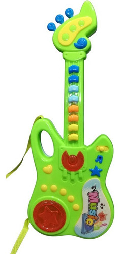 Guitarra Juguete Luces Sonido Niños Regalo Instrumento Music