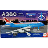 Avion Airbus 380 Fricción Luces Sonidos Antex Casa Valente