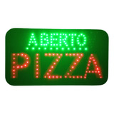 Placa De Led Aberto Pizza