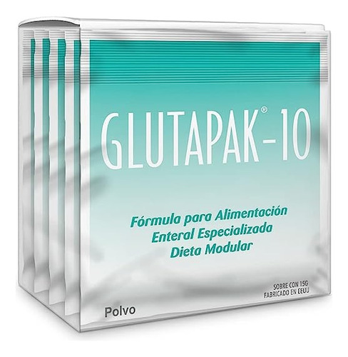Glutapak-10, Pack Con 6 Sobres De 12g C/u. Glutamina Polvo