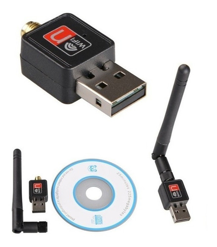 Antena Usb 2.0 Wireless 802.iin 600 Mbps