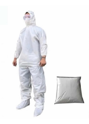 Traje Antifluido Blanco X 20! Unidades