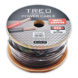Cable De Corriente Calibre 8 30mt 100% Cobre Treo Tr-pc830bk