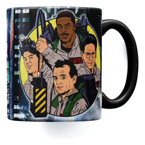 Taza Cerámica Importada Cazafantasmas Ghostbusters Film