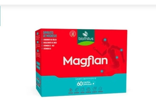 Magflan Dimalato De Magnesio C/60 Cápsulas