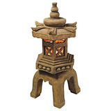 Farol Con Forma De Pagoda Sagrada Design Toscano Ss8577, Dec