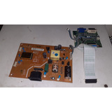 Placa Fonte E Principal Monitor LG W1752t-pft