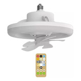 Ampolleta Halógena Genérica Ceiling Fan Inverter Remote Control White Comde Color Blanco 48w 110v/220v 1k 1lm