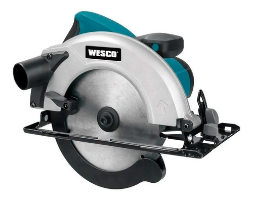 Serra Circular 7.1/4'' 1500w Ws3441 Wesco 220v Cor Azul-turquesa Frequência 60 Hz