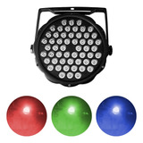 Canhao Refletor Par Led 54 Leds 3w Real Rgbw Dmx Jogo Luz