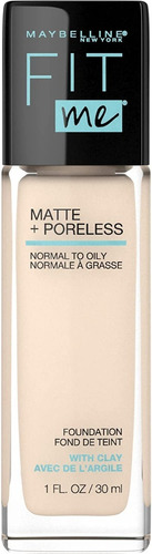 Base D Maquillaje Normal/grasa Fit Me Matte Maybelline Fps22