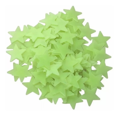 Estrellas Fluorescentes 50 Brillan Oscuridad Brillo Ohmyshop