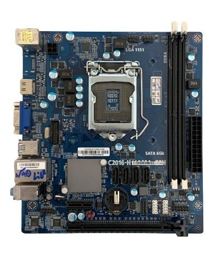 Placa Mãe Centrium C2016-h110m4-c2h Pci-e Ruim