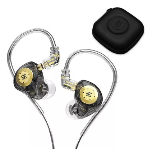 Audífonos In Ear Kz Edx Pro Sin Mic + Estuche Kz Pro