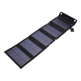 Cargador Panel Solar 20w 5celda Usb Celular Carga Power Bank