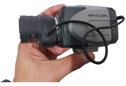 Camera Bycon Ccd Professional Bcp-l700lwp Cinza Escuro
