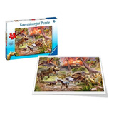 Rompecabezas 60 Piezas Carrera De Dinosaurios Ravensburger