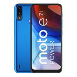Celular Motorola Moto E7i Power 32gb + 2gb Ram Hd+ Liberado Color Azul