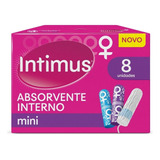 Absorvente Interno Mini 8 Unidades Intimus