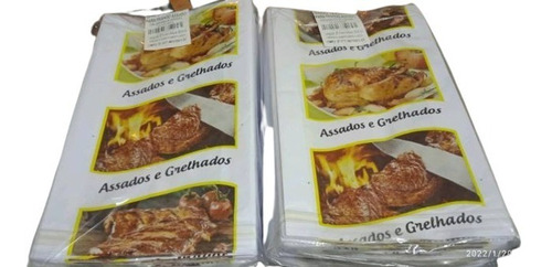 Saco Termico Frango Assado Carne Com Barreira Gordura 100 Un