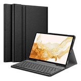 Funda P/laptop Fintie Para Samsung Galaxy Tab S8 Plus Negro