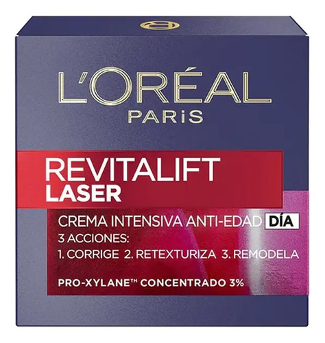 Loreal Paris Revitalift Laser Crema Dia Antiedad 50 Ml