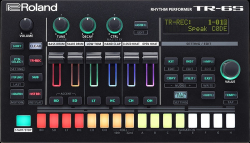 Caja De Ritmos Roland Tr-6s Rhythm Performer De 6 Pistas