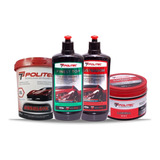 Kit Polimento Automotivo Produtos Polir Carro Cristalização