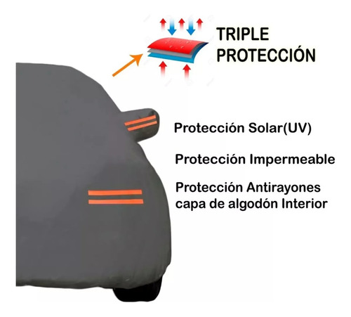 Funda Cobertor Auto Honda Accord Impermeable/prot.uv Foto 4