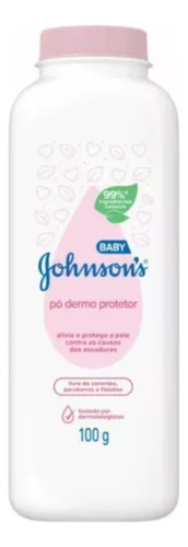 Talco Pó Dermo Protetor Johnson's Baby 100g