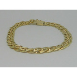 Pulseira Romana 7.50mm Largura Ouro 18k 20cm 9.50 Gramas!