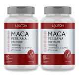 Maca Peruana Premium Com Vitamina A + C + Zinco - Kit 2