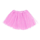 Tutu Con Brillo Para Nena Talle Unico 