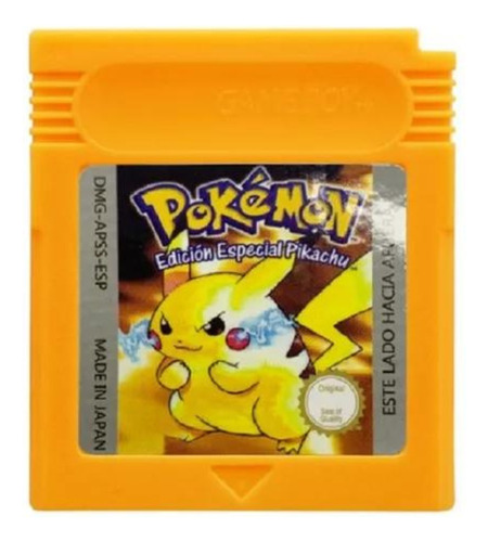 Español Gb Gbc  Piezas De Pokemon Rojo Amarillo Azul