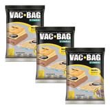 Combo X 3 Bolsas Al Vacio Vac Bag Mediana 45x65cm De Ordene 