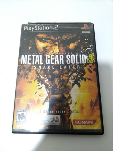 Metal Gear Solid 3 Snake Eater Ps2 Playstation 2