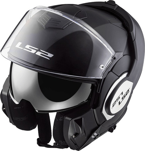 Casco Para Moto Ls2 399 Valiant Rebatible Integral/abierto 