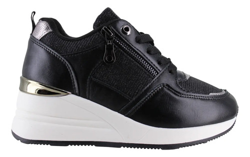 Perugia Tenis Urbano Plataforma Cuña Moda Casual Mujer 94515 | Envío gratis