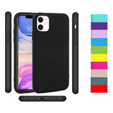 Capa Capinha Compatível Para iPhone 11 Silicone Cor Premium