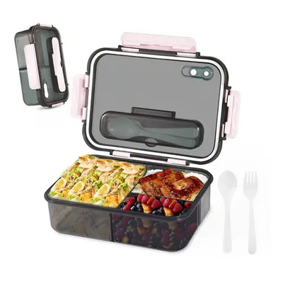 Lynnette Lunch Box Loncheras Topper Para Lunch Fiambrera 1500 Ml Color Rosa | MercadoLibre