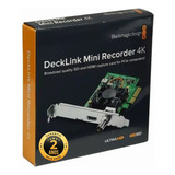 Blackmagic Decklink Mini Recorder 4k