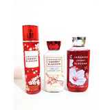 Kit Bath & Body Works Japanese Cherry Blossom 3 Itens